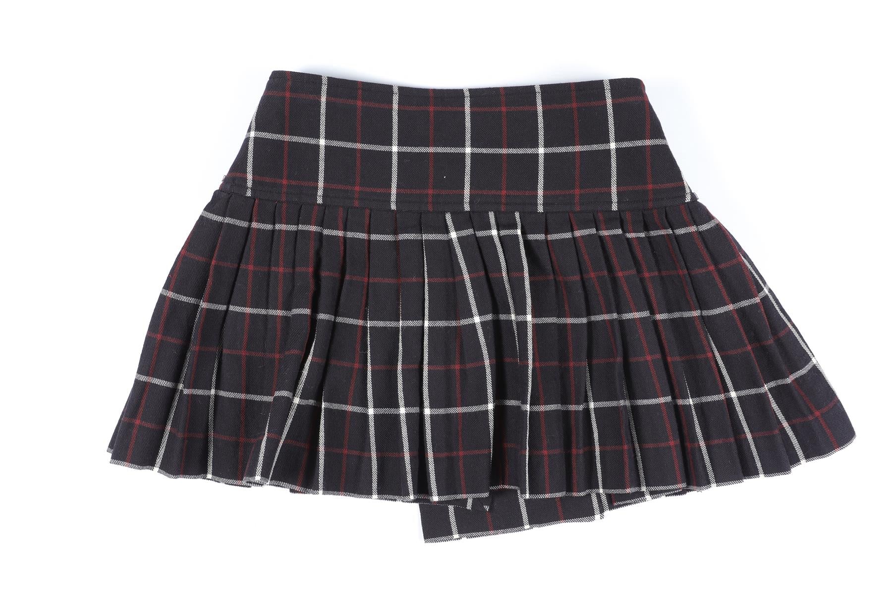 ISABEL MARANT ÉTOILE NAVY WOOL MINI SKIRT FR 36 UK 8 - Image 4
