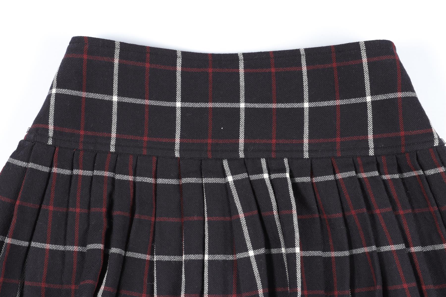 ISABEL MARANT ÉTOILE NAVY WOOL MINI SKIRT FR 36 UK 8 - Image 5
