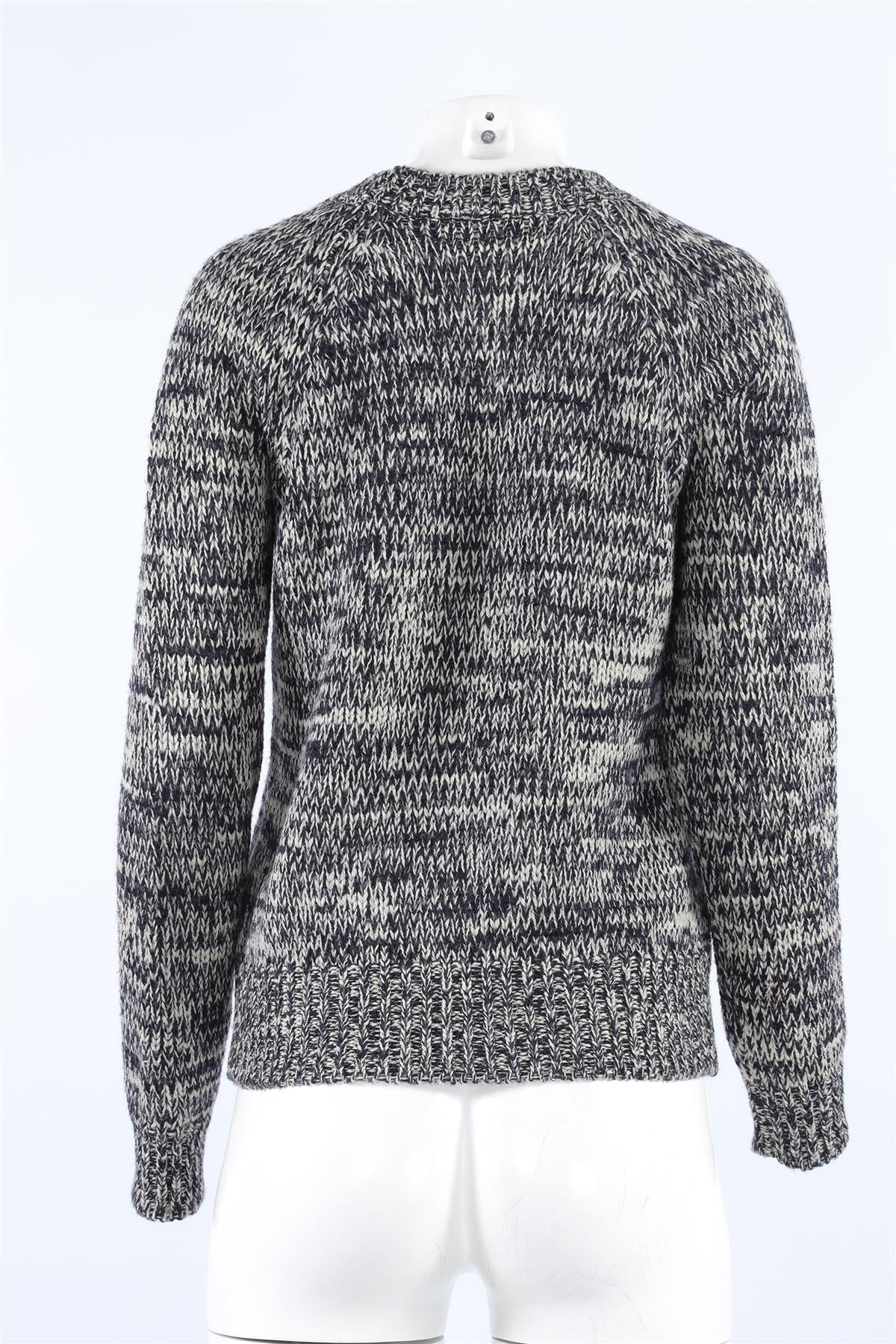 ISABEL MARANT ÉTOILE NAVY WOOL SWEATER FR 38 UK 10 - Image 4