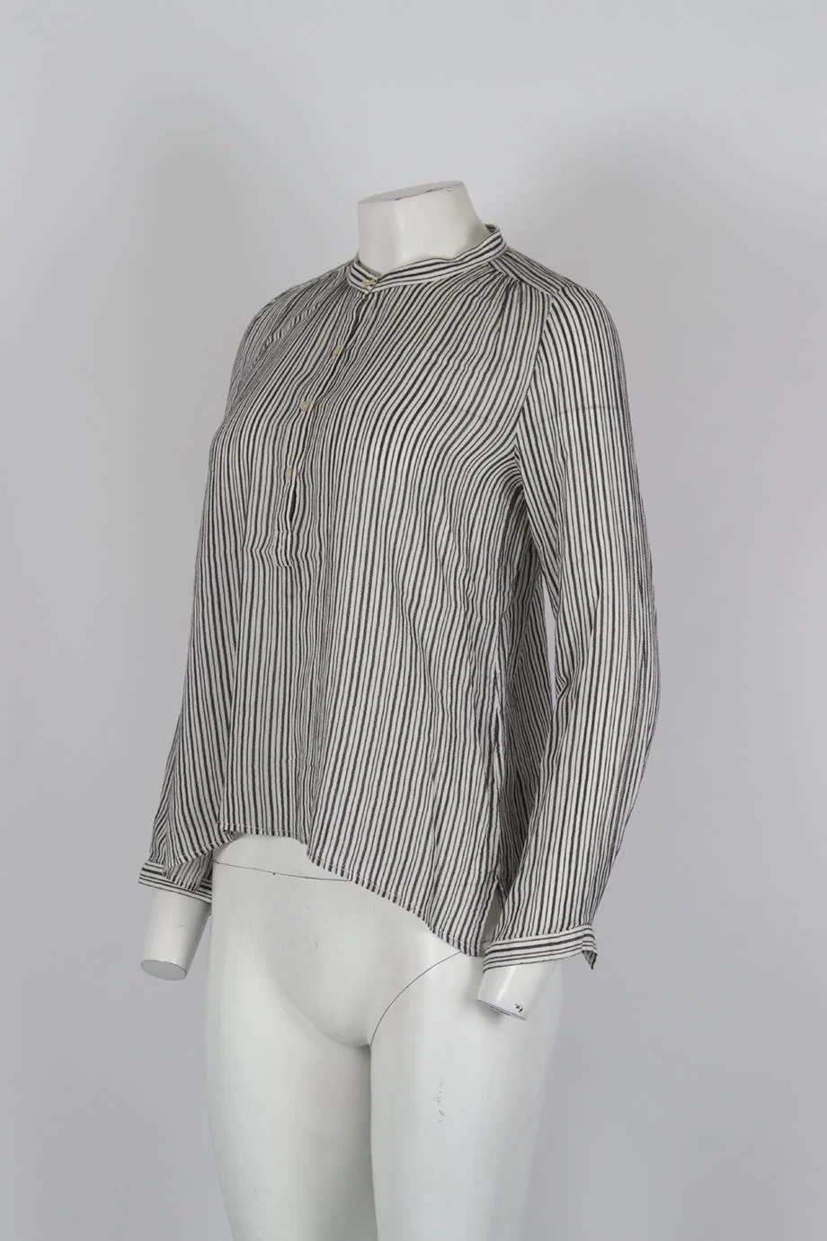 ISABEL MARANT ÉTOILE STRIPED COTTON TOP FR 36 UK 8 - Image 3