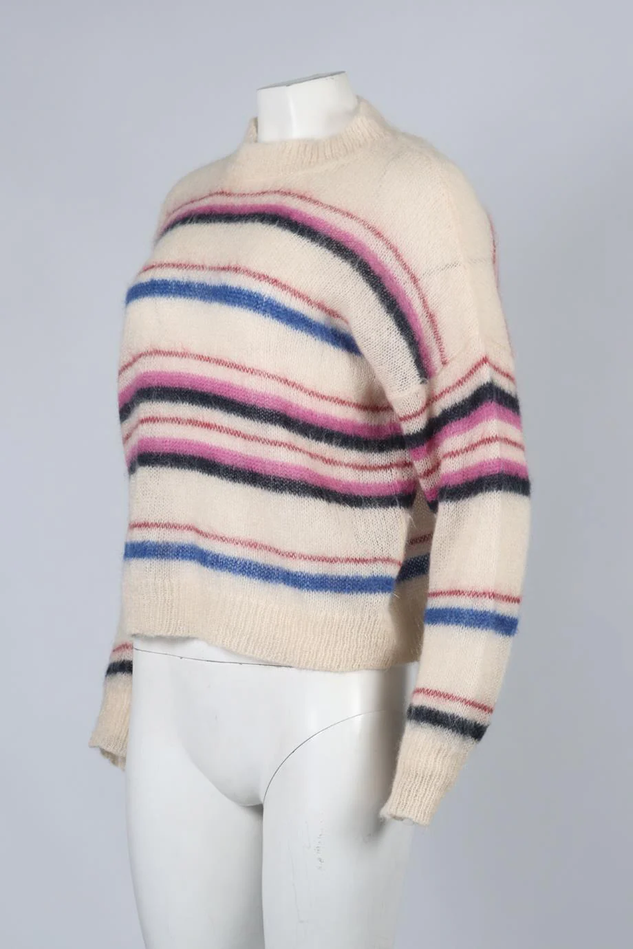 ISABEL MARANT ÉTOILE STRIPED WOOL BLEND SWEATER FR 34 UK 6 - Image 3