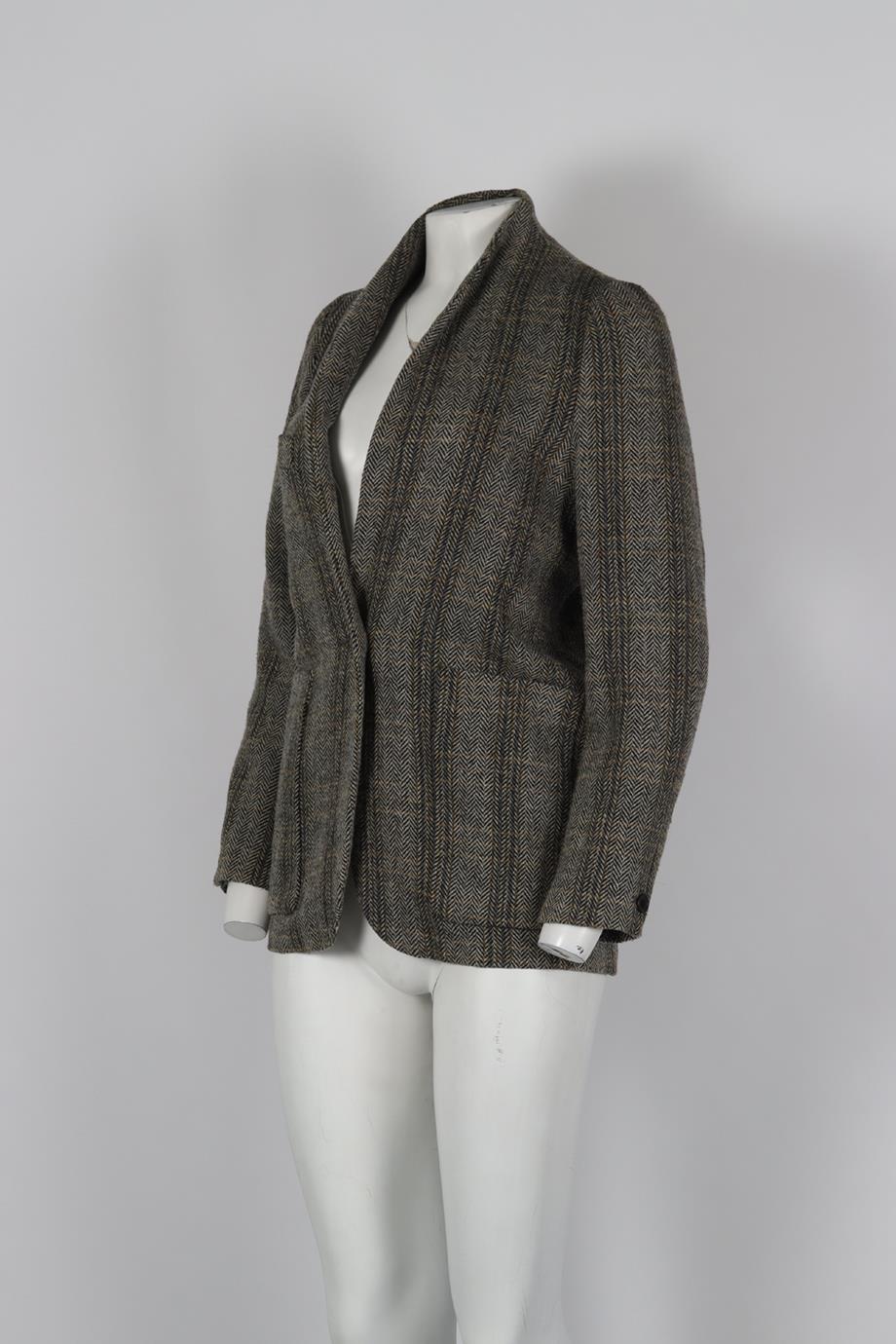 ISABEL MARANT ÉTOILE WOOL TWEED JACKET FR 34 UK 6 - Image 3