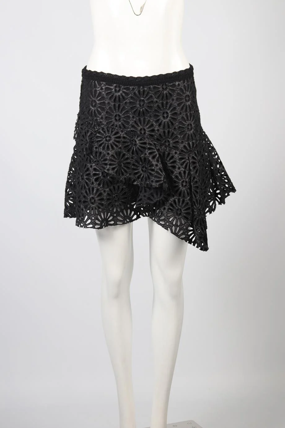 ISABEL MARANT FAUX LEATHER MINI SKIRT FR 38 UK 10 - Image 2