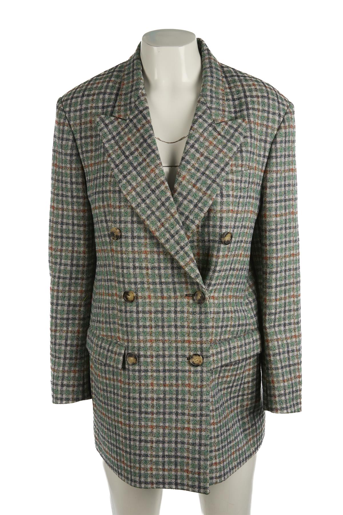 ISABEL MARANT GREEN COTTON BLAZER FR 38 UK 10 - Image 2