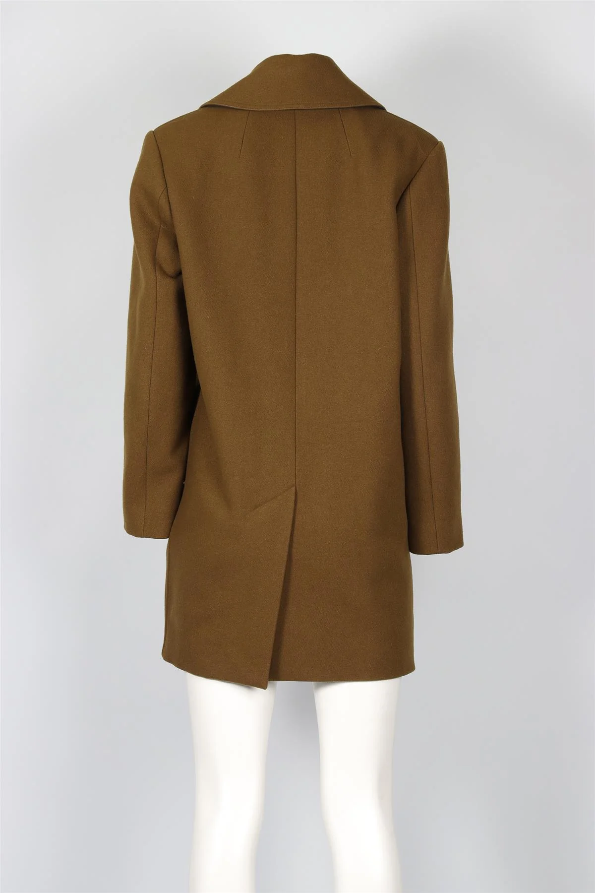 ISABEL MARANT GREEN WOOL COAT FR 38 UK 10 - Image 4