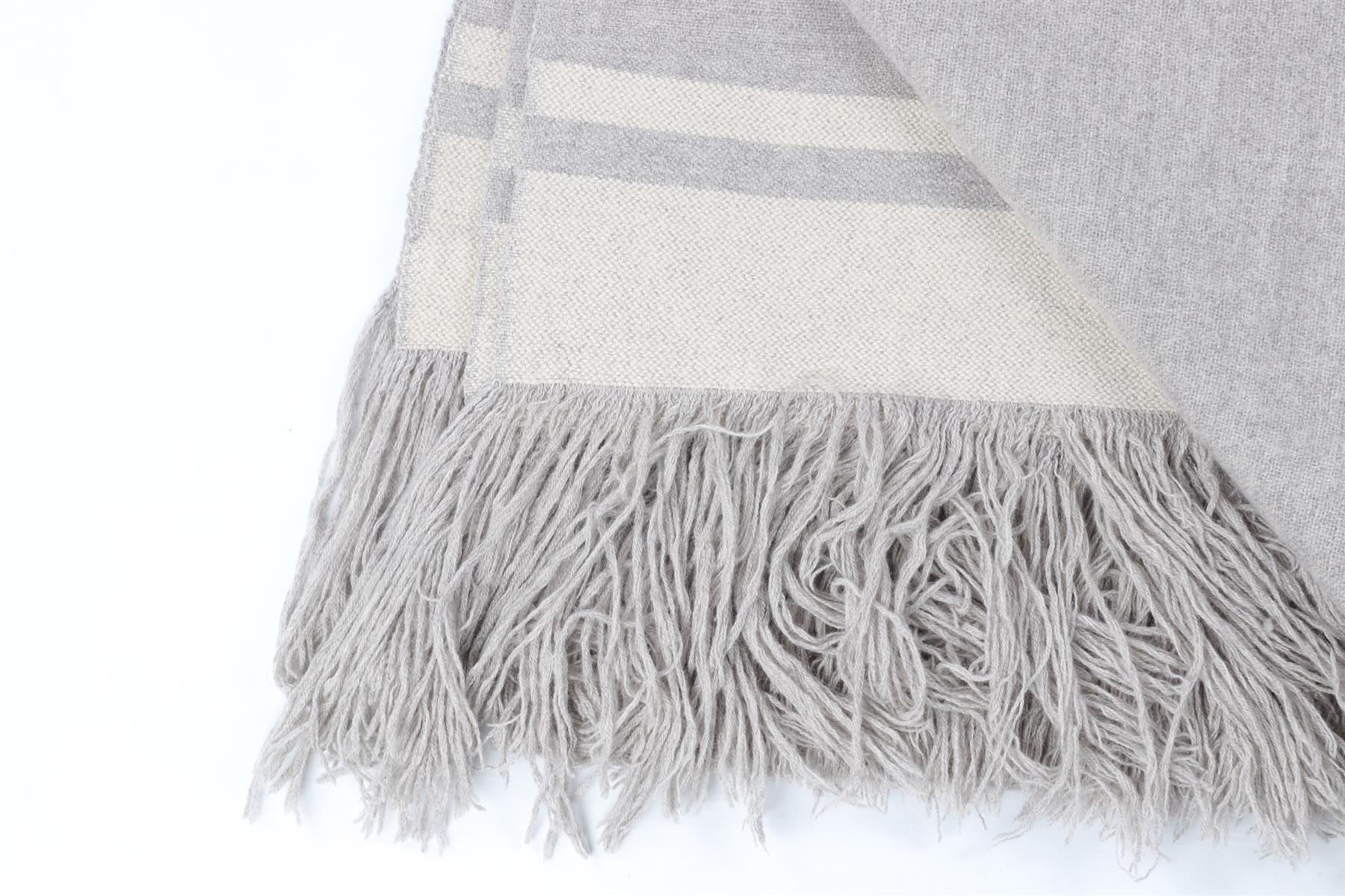 ISABEL MARANT GREY CASHMERE SCARF ONE SIZE - Image 5