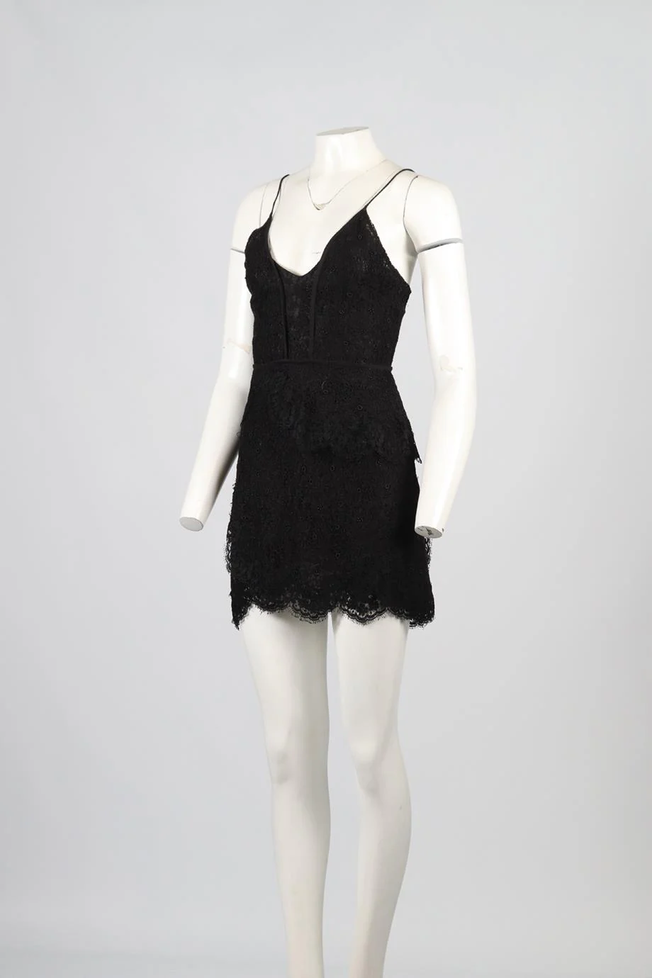 ISABEL MARANT LACE MINI DRESS FR 38 UK 10 - Image 3