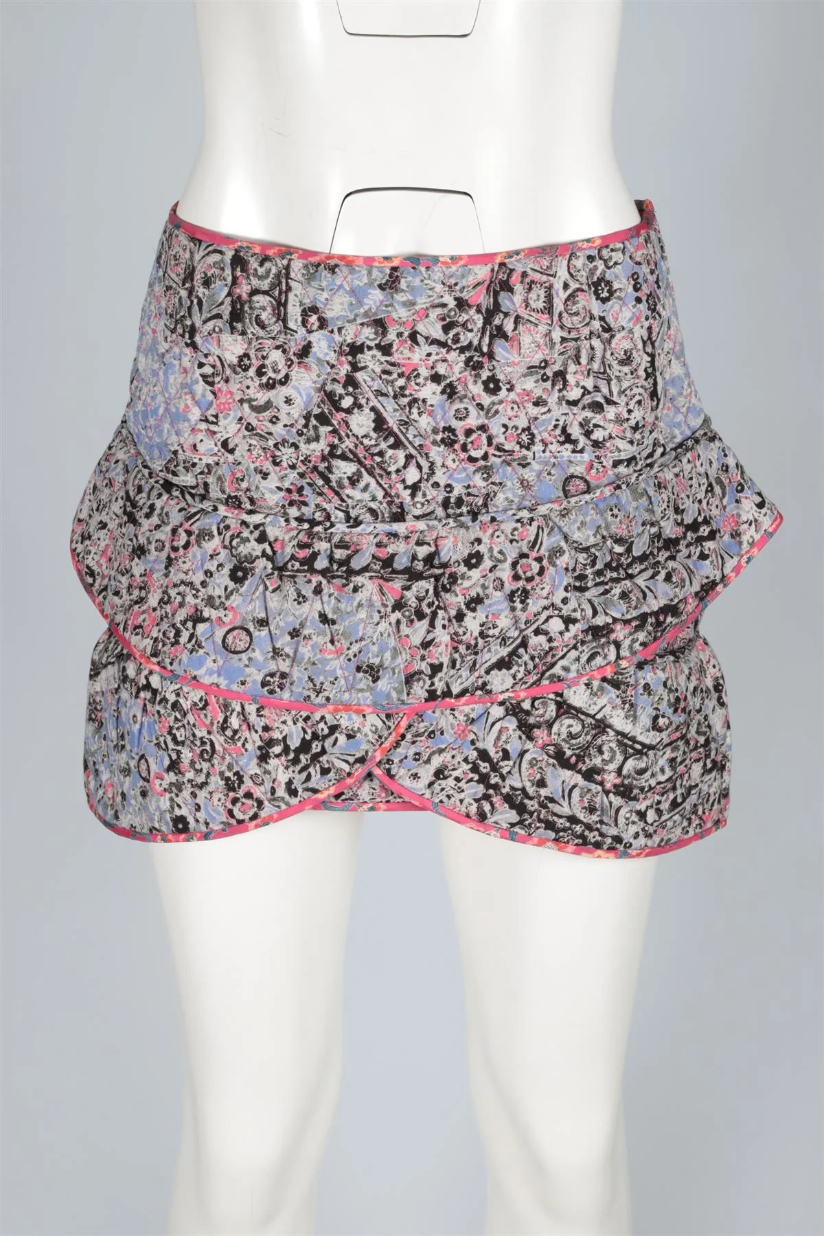 ISABEL MARANT MULTI COTTON MINI SKIRT FR 38 UK 10 - Image 2