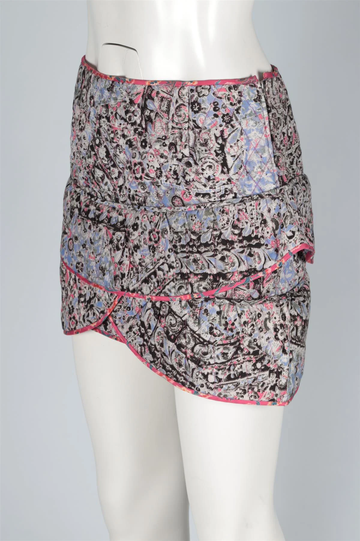 ISABEL MARANT MULTI COTTON MINI SKIRT FR 38 UK 10 - Image 3