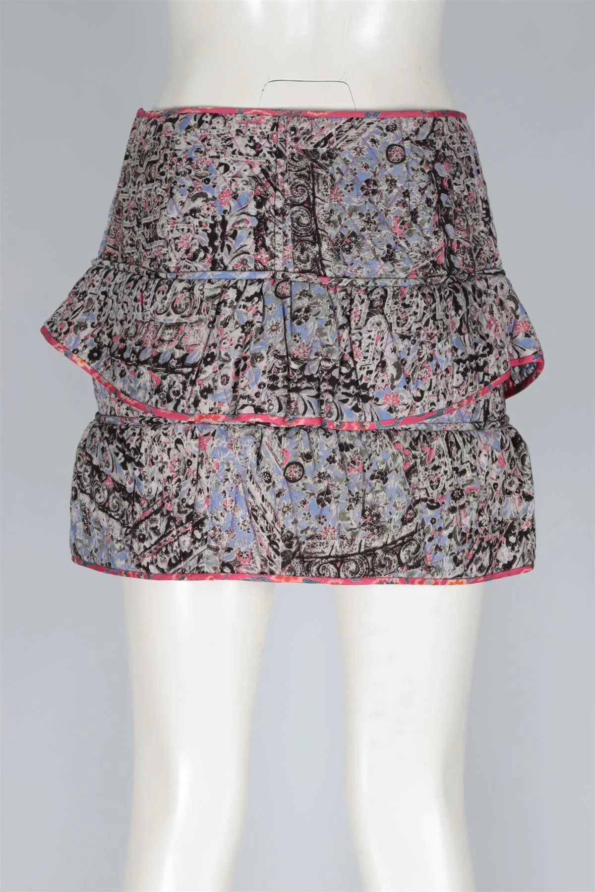 ISABEL MARANT MULTI COTTON MINI SKIRT FR 38 UK 10 - Image 4