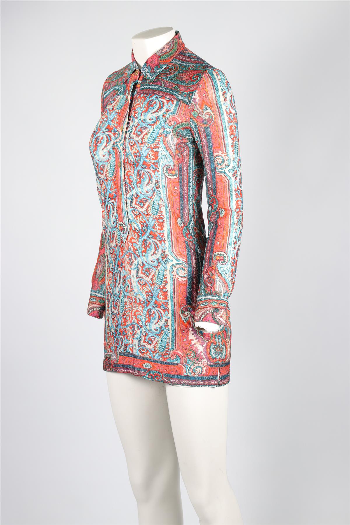 ISABEL MARANT MULTI JERSEY MINI DRESS FR 38 UK 10 - Image 3