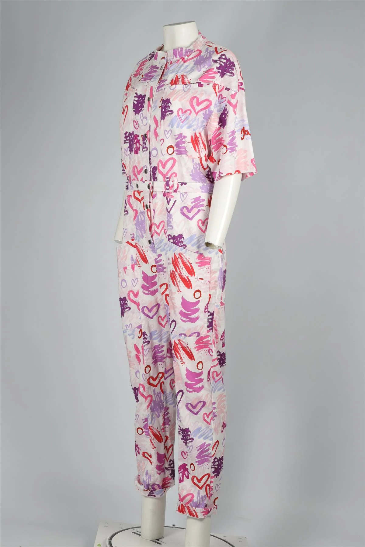 ISABEL MARANT MULTI LINEN JUMPSUIT FR 40 UK 12 - Image 3