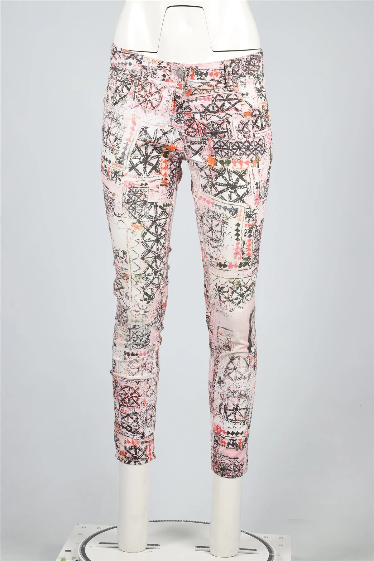 ISABEL MARANT MULTI MID RISE SKINNY JEANS FR 36 UK 8 - Image 2
