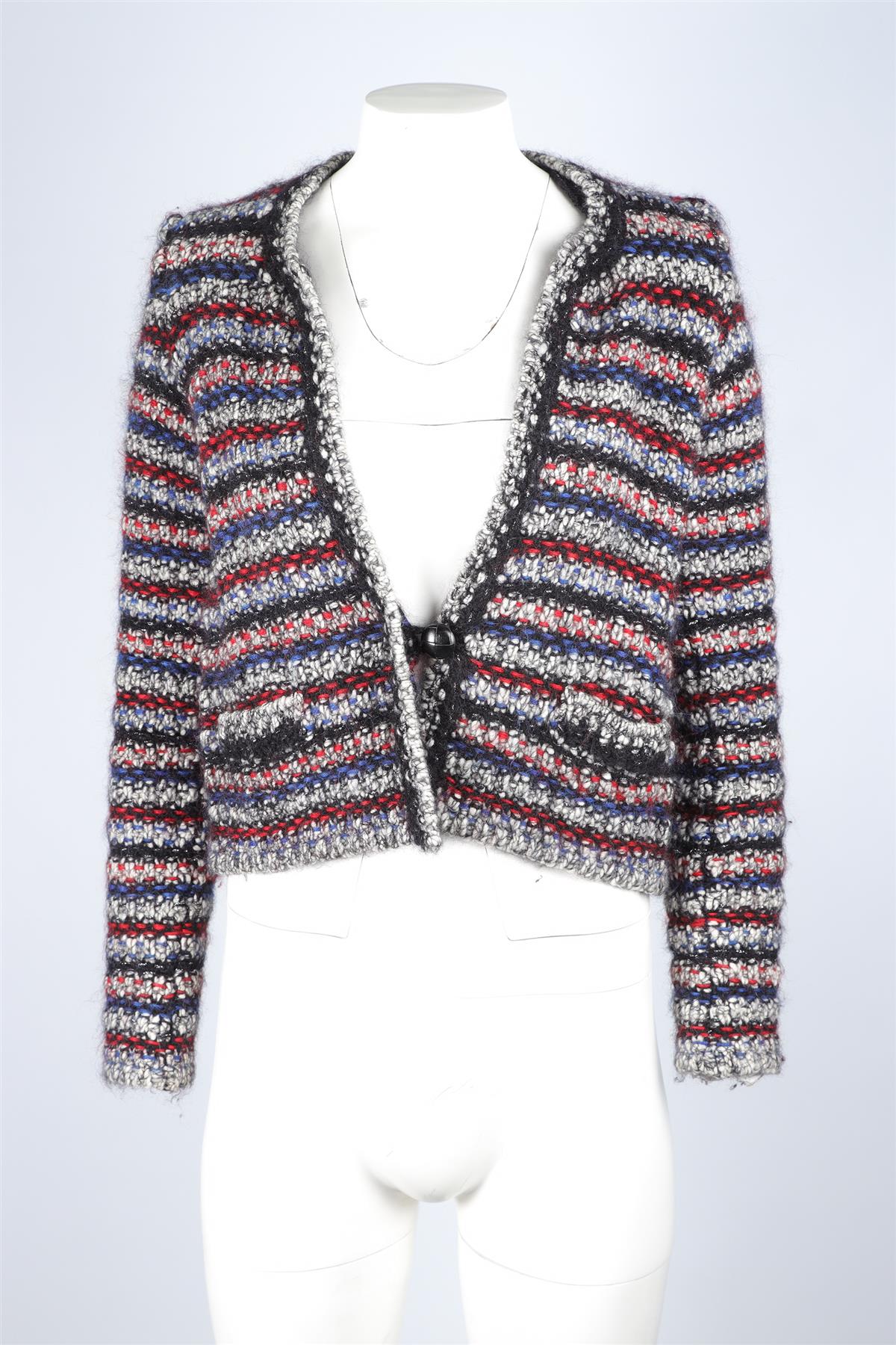 ISABEL MARANT MULTI WOOL JACKET FR 36 UK 8 - Image 2