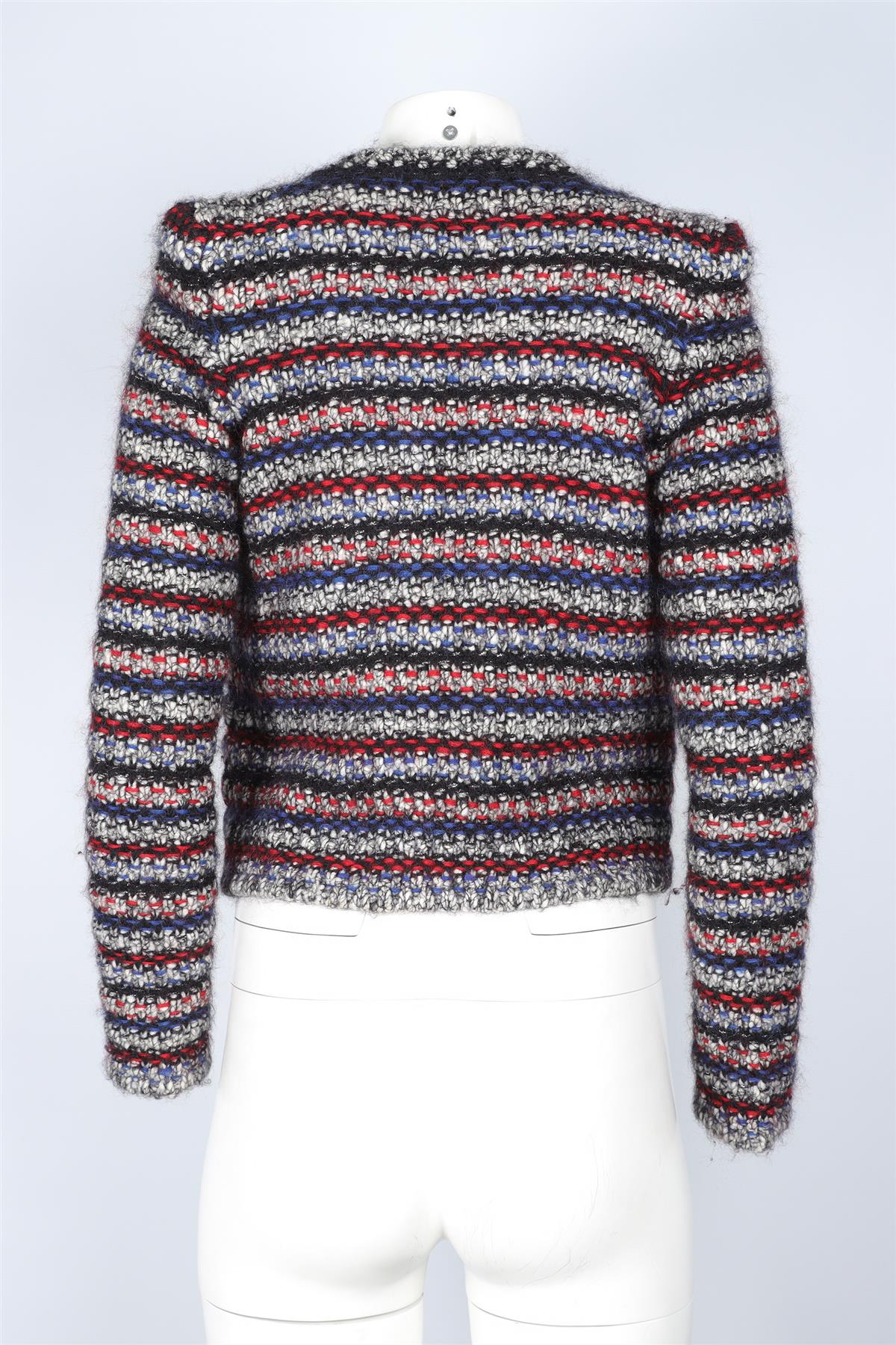 ISABEL MARANT MULTI WOOL JACKET FR 36 UK 8 - Image 4