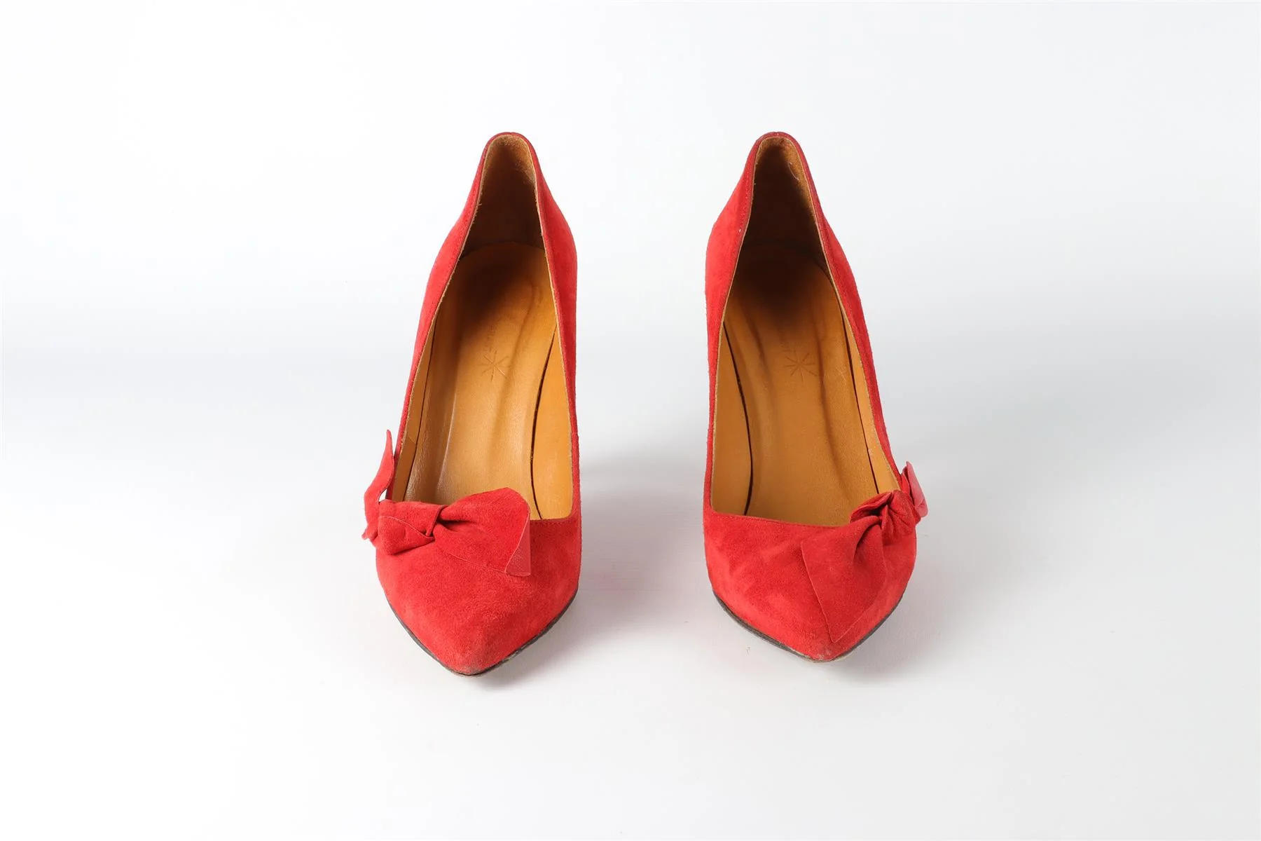 ISABEL MARANT RED SUEDE PUMPS EU 38 UK 5 US 8 - Image 3