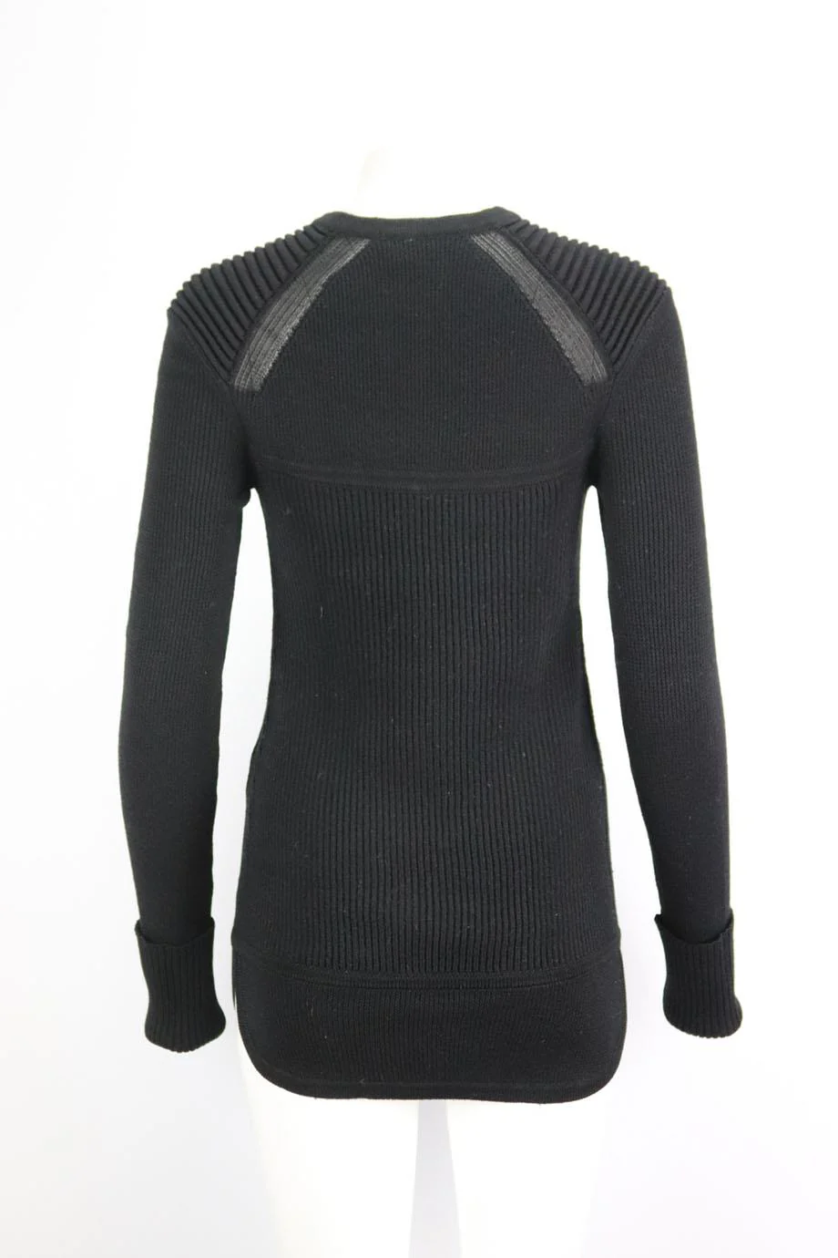 ISABEL MARANT RIBBED WOOL BLEND MINI DRESS MEDUIM - Image 4