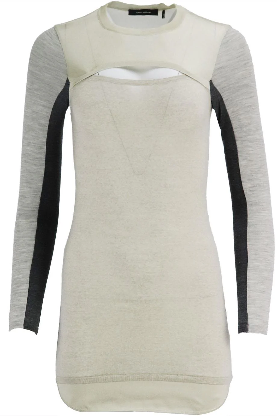 ISABEL MARANT WOOL BLEND MINI DRESS MEDIUM - Image 7