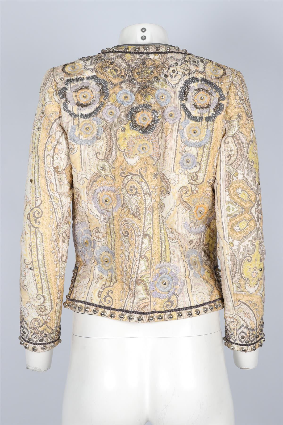 ISABEL MARANT YELLOW COTTON JACKET FR 38 UK 10 - Image 4