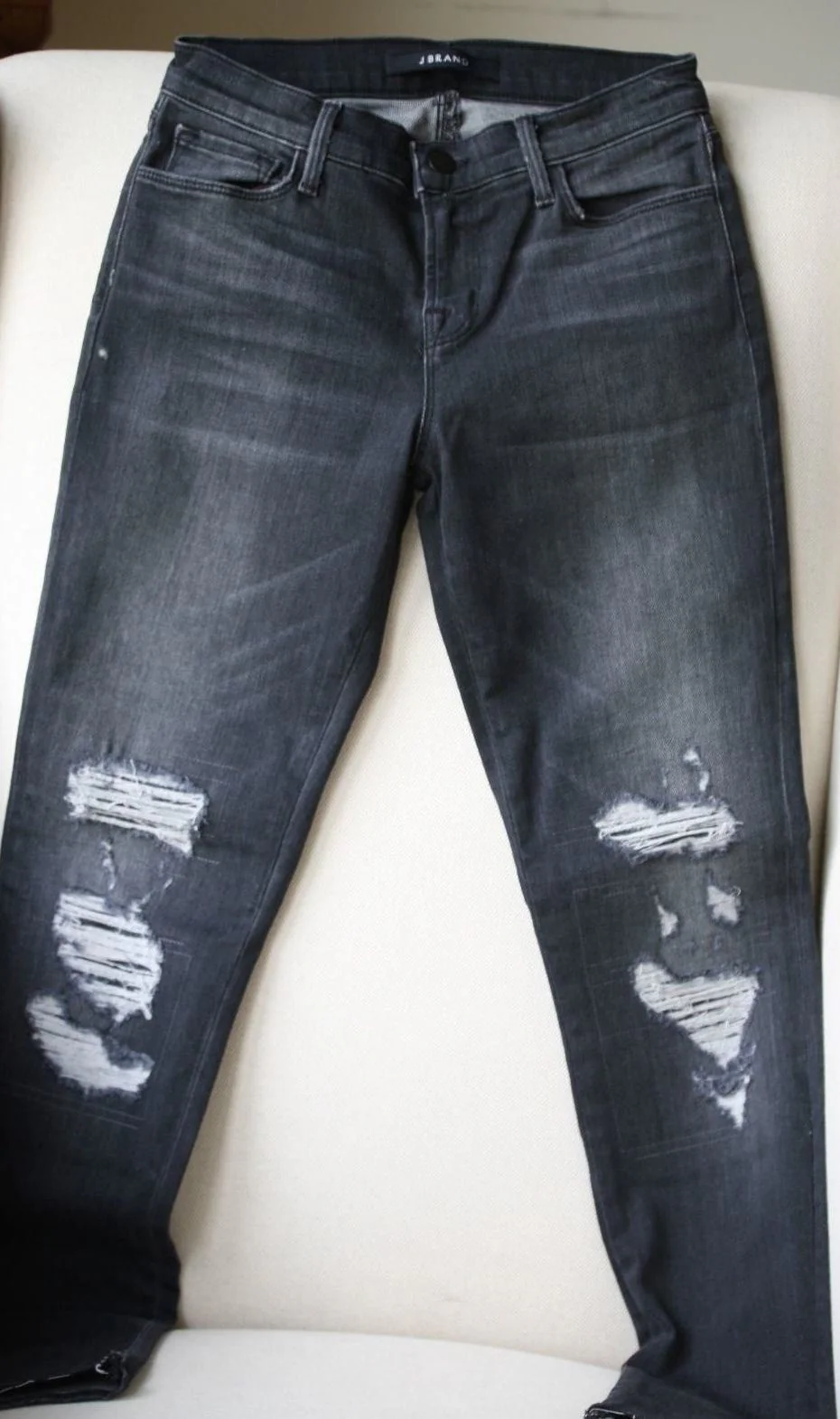 J BRAND 811 MID-RISE SKINNY JEANS IN AFFRAY W25 UK 6/8 - Image 2