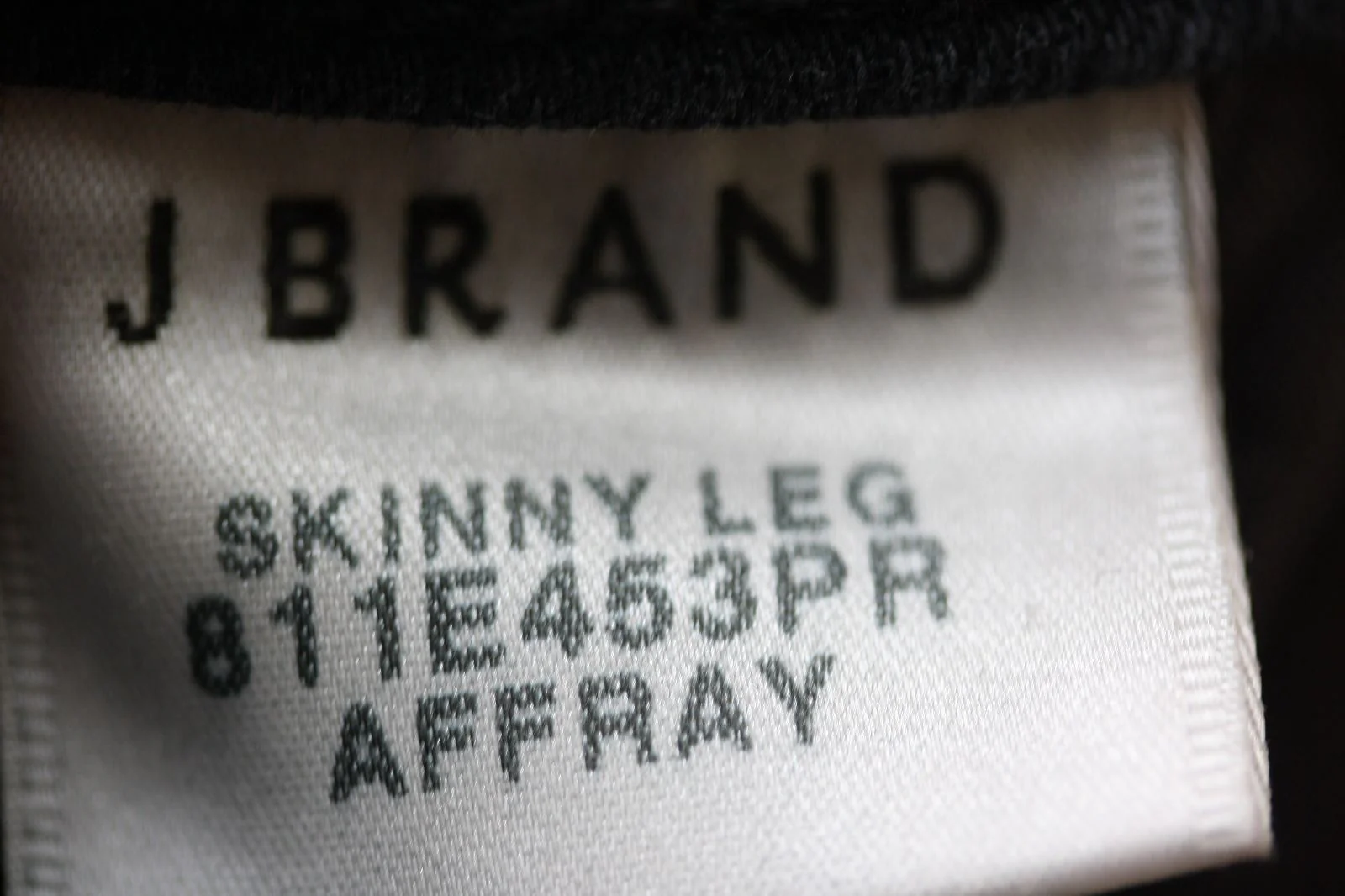 J BRAND 811 MID-RISE SKINNY JEANS IN AFFRAY W25 UK 6/8 - Image 6