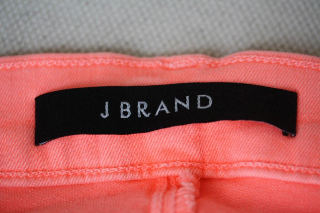 J BRAND 8312 CROPPED RAIL FLAMINGO JEANS W25 UK 6/8 - Image 6