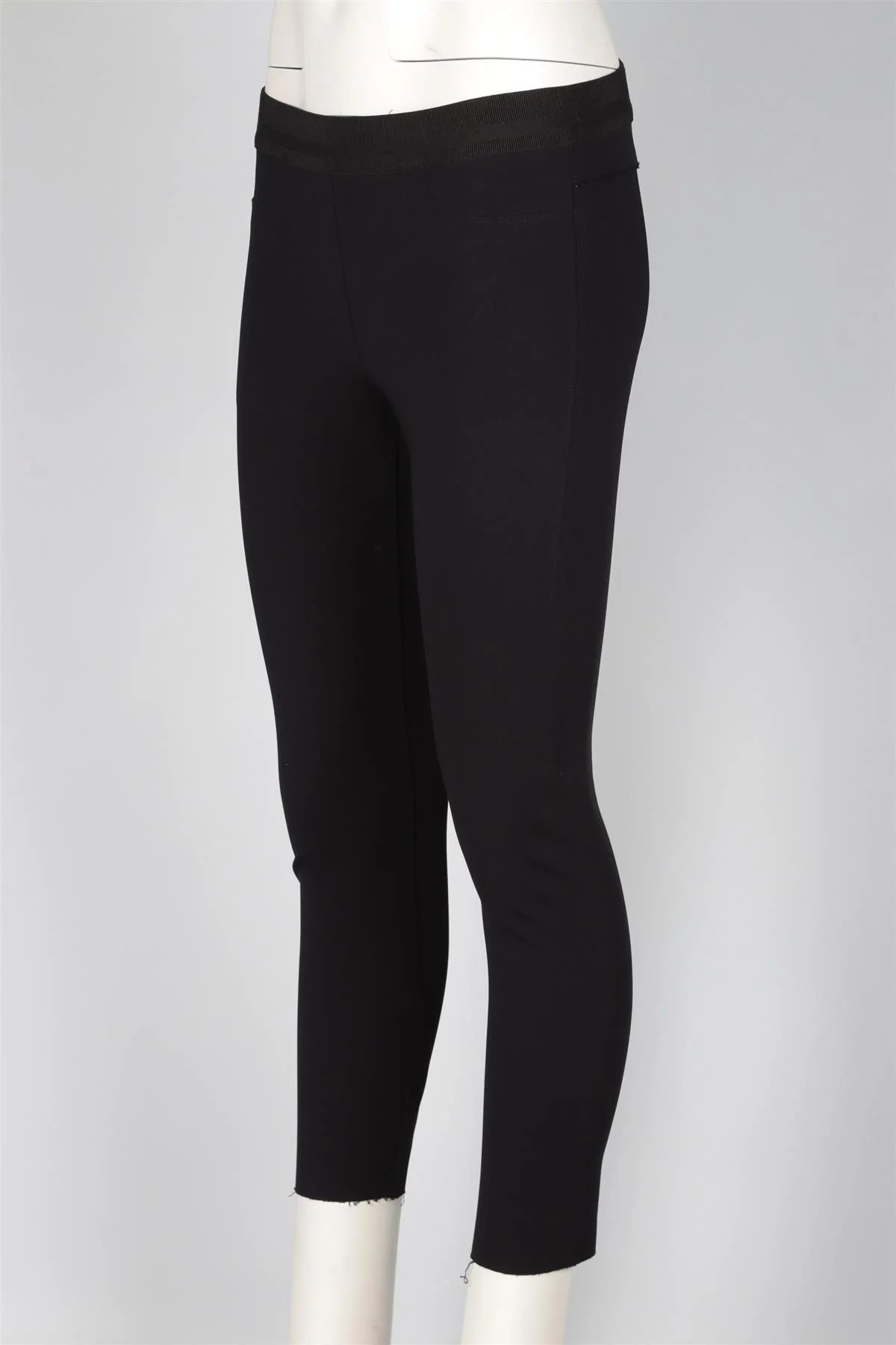 J BRAND BLACK SCUBA SKINNY PANTS MEDIUM - Image 3