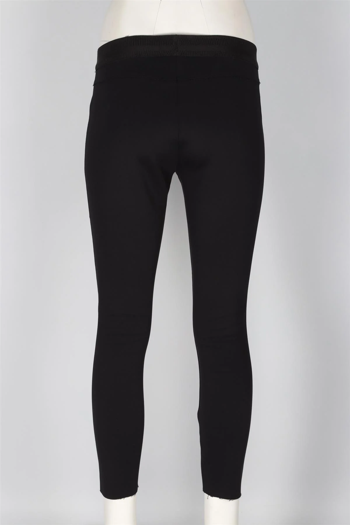 J BRAND BLACK SCUBA SKINNY PANTS MEDIUM - Image 4