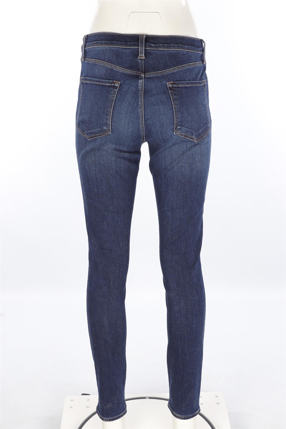 J BRAND BLUE DENIM HIGH RISE SKINNY JEANS W29 UK 10-12 - Image 4