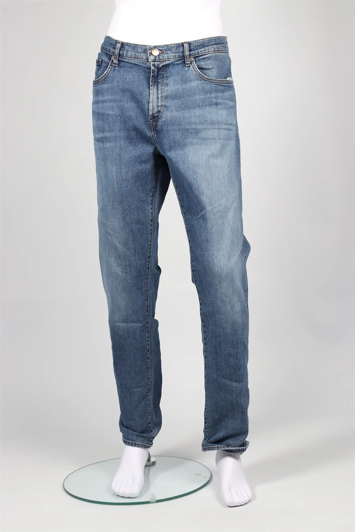 J BRAND BLUE MEN'S STRAIGHT LEG JEANS W38 - Image 6