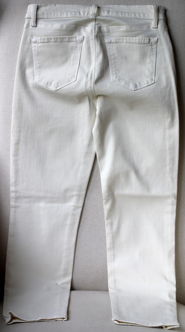 J BRAND CROPPED RAIL MID RISE SKINNY JEANS IN TROPEZ W25 UK 6/8 - Image 4