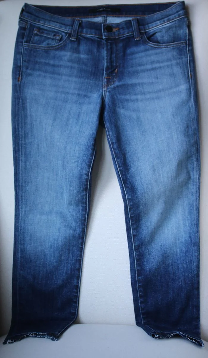 J BRAND LOW RISE CROP SKINNY JEANS IN JASPER W28 UK 10 - Image 2