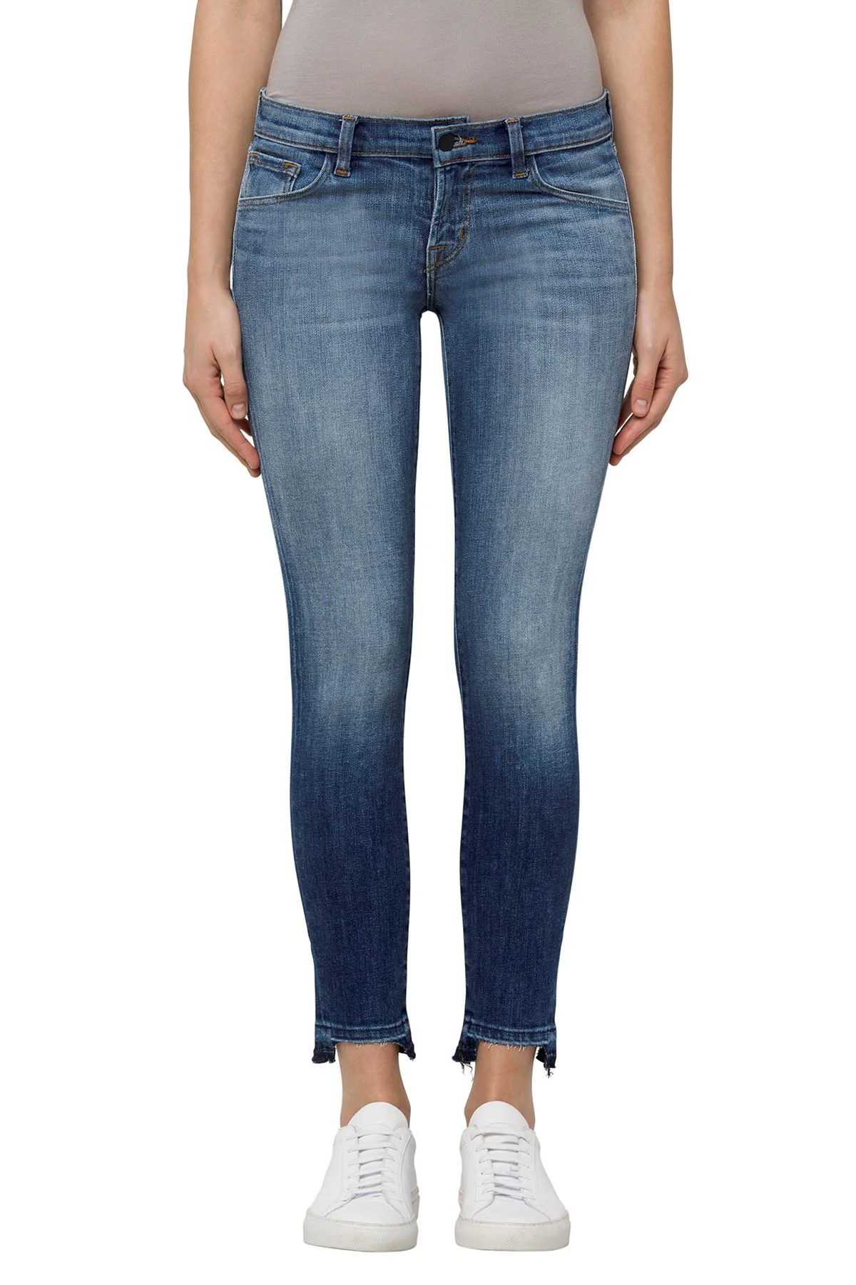 J BRAND LOW RISE CROP SKINNY JEANS IN JASPER W28 UK 10 - Image 7