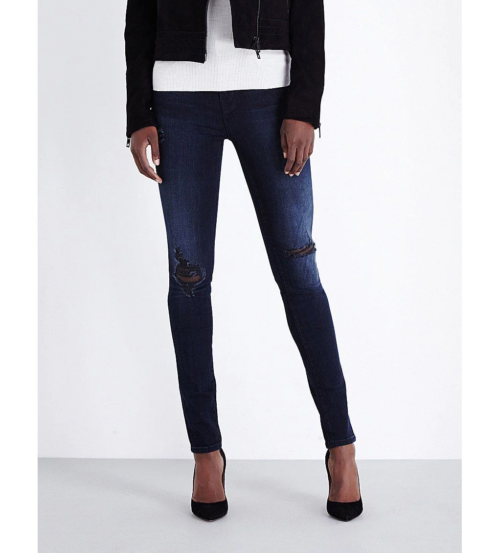 J BRAND MARIA SKINNY HIGH-RISE JEANS IN SANCTITY W26 UK 8 - Image 7