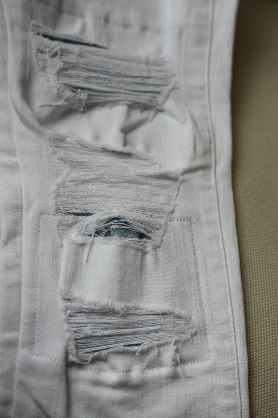 J BRAND MID RISE CAPRI CHAOS JEANS W25 UK 6/8 - Image 9