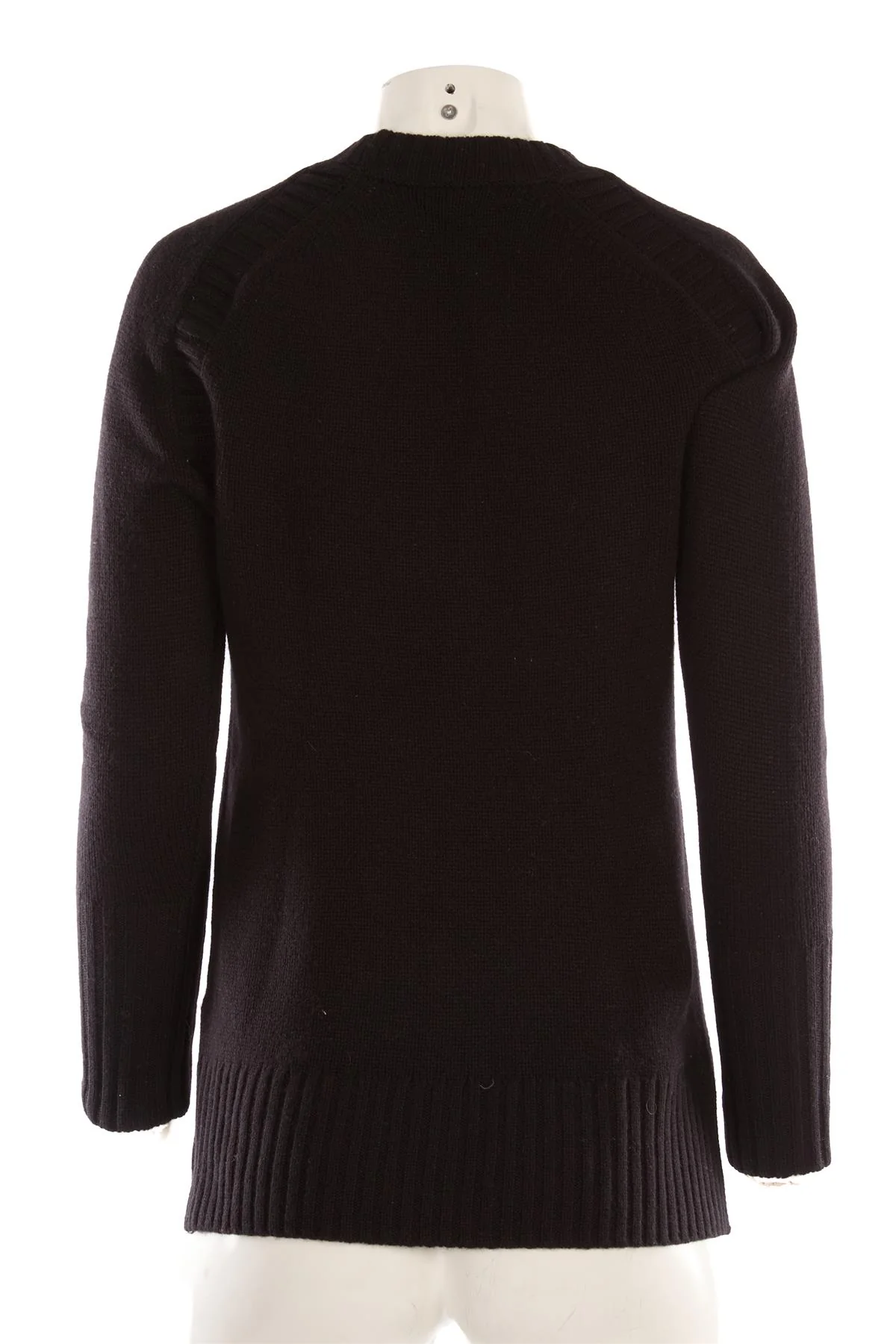 J.CREW BLACK CASHMERE SWEATER XSMALL - Image 4