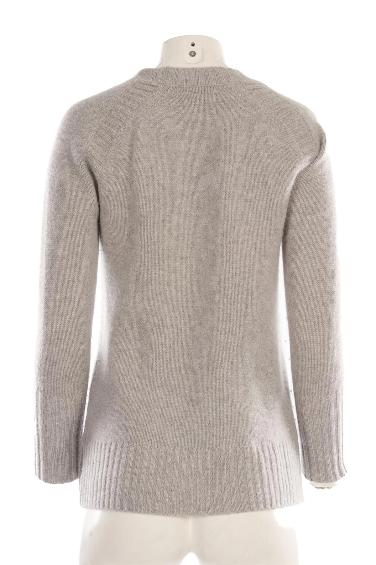 J.CREW GREY CASHMERE SWEATER XSMALL - Image 4
