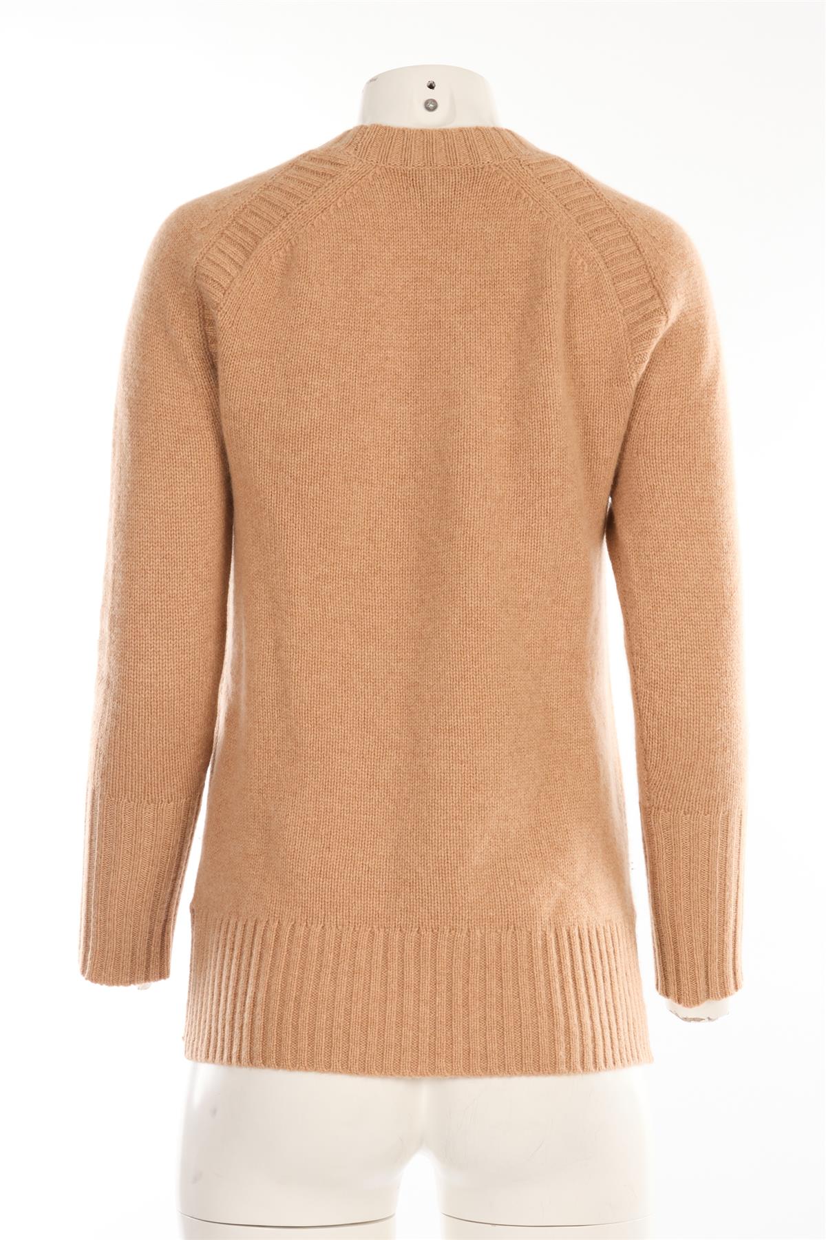 J.CREW TAN CASHMERE SWEATER XSMALL - Image 4
