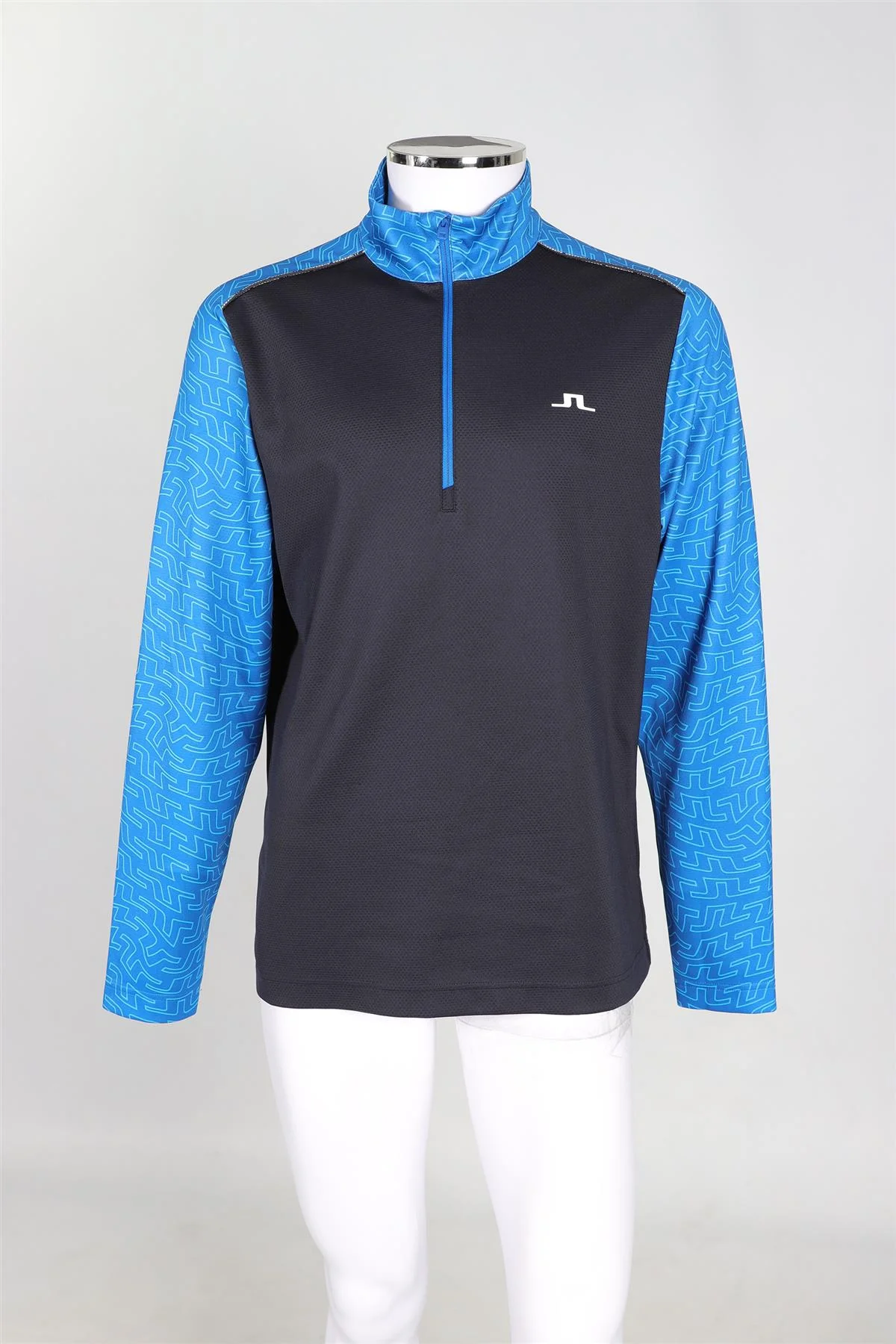J.LINDBERG BLUE MENS JERSEY JUMPER X-LARGE - Image 2