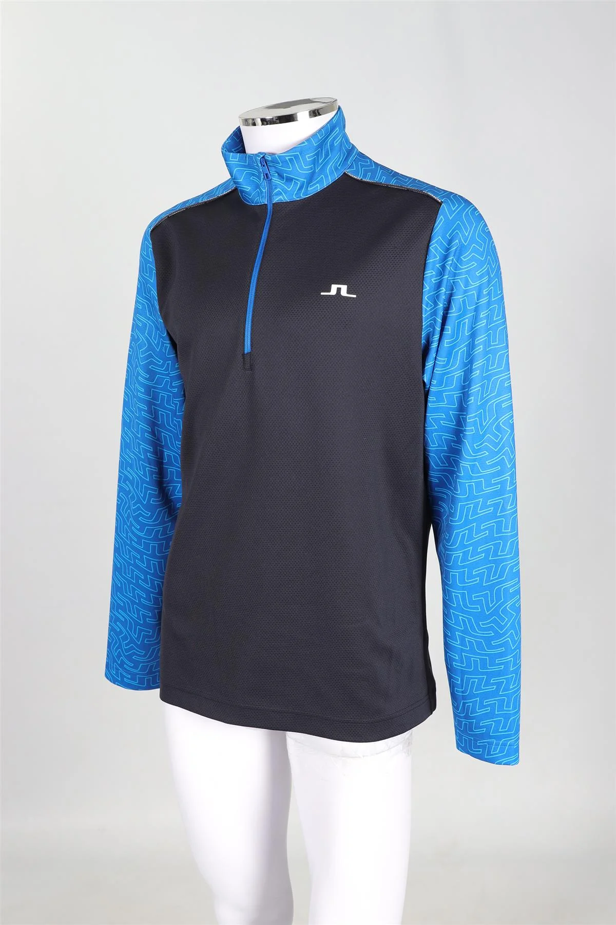 J.LINDBERG BLUE MENS JERSEY JUMPER X-LARGE - Image 3