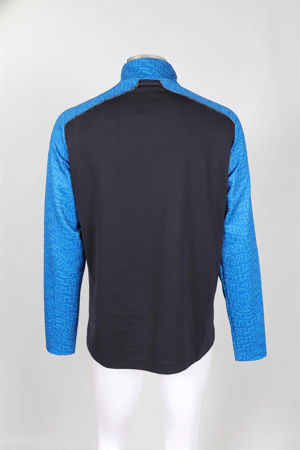 J.LINDBERG BLUE MENS JERSEY JUMPER X-LARGE - Image 4