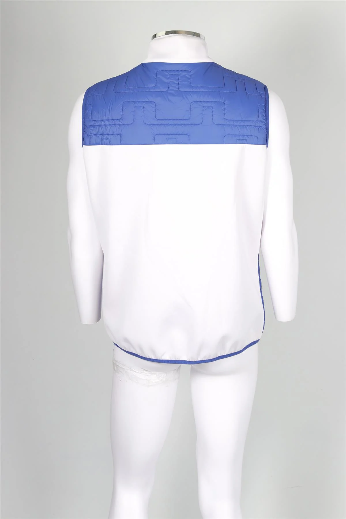 J LINDEBERG BLUE MEN'S SHELL VEST LARGE - Image 4