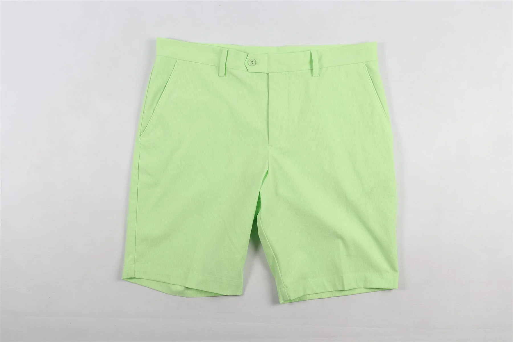 J LINDEBERG GREEN MEN'S JERSEY SHORTS UK 34 - Image 2