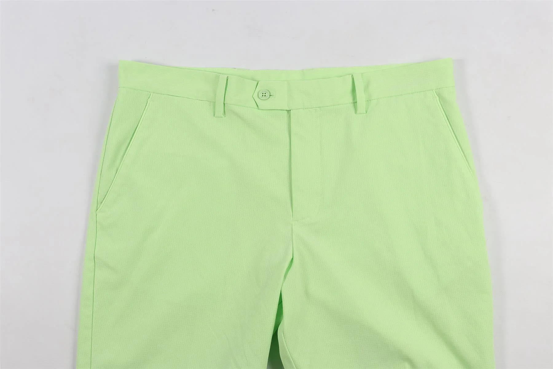 J LINDEBERG GREEN MEN'S JERSEY SHORTS UK 34 - Image 3