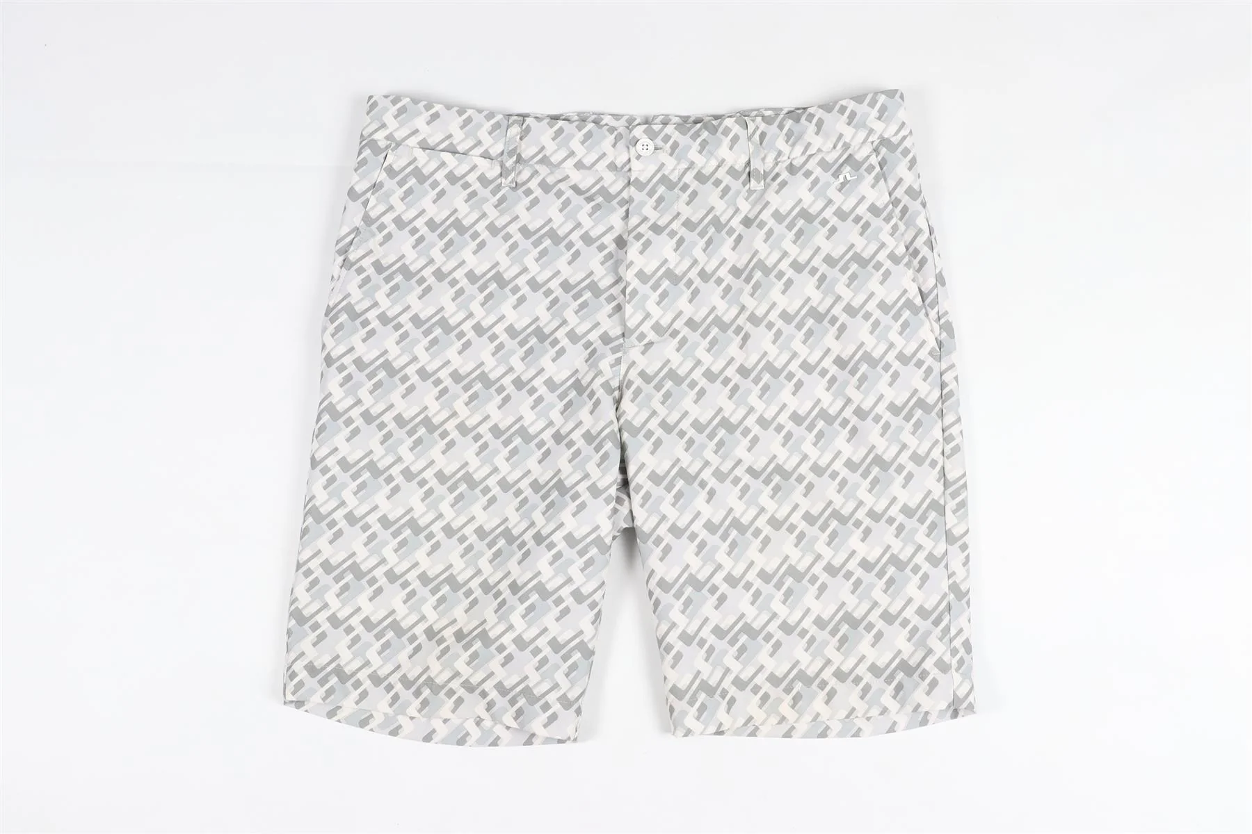 J LINDEBERG GREY MEN'S SHELL SHORTS W34 - Image 2