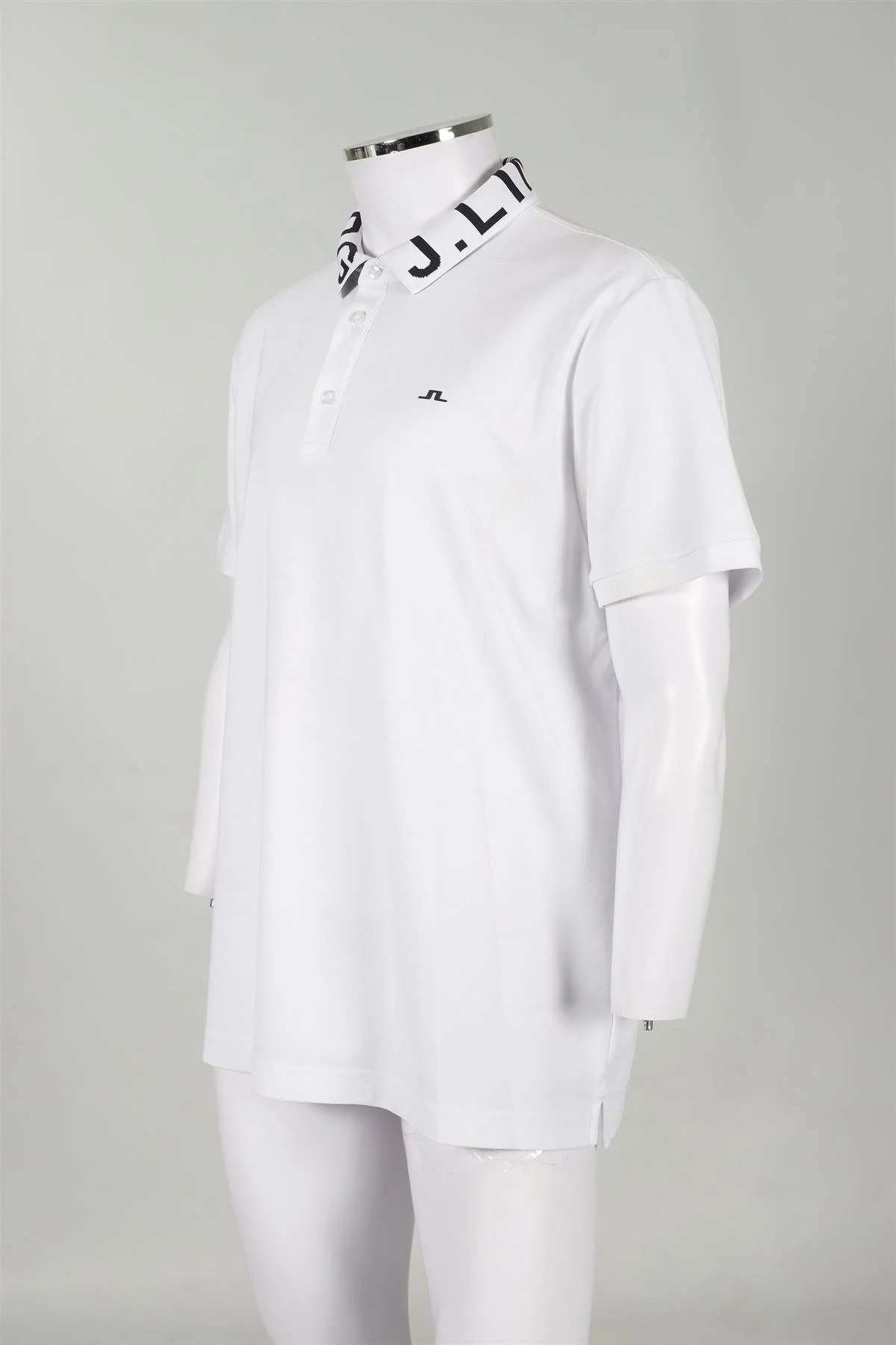 J LINDEBERG WHITE MEN'S JERSEY POLO SHIRT XX-LARGE - Image 3