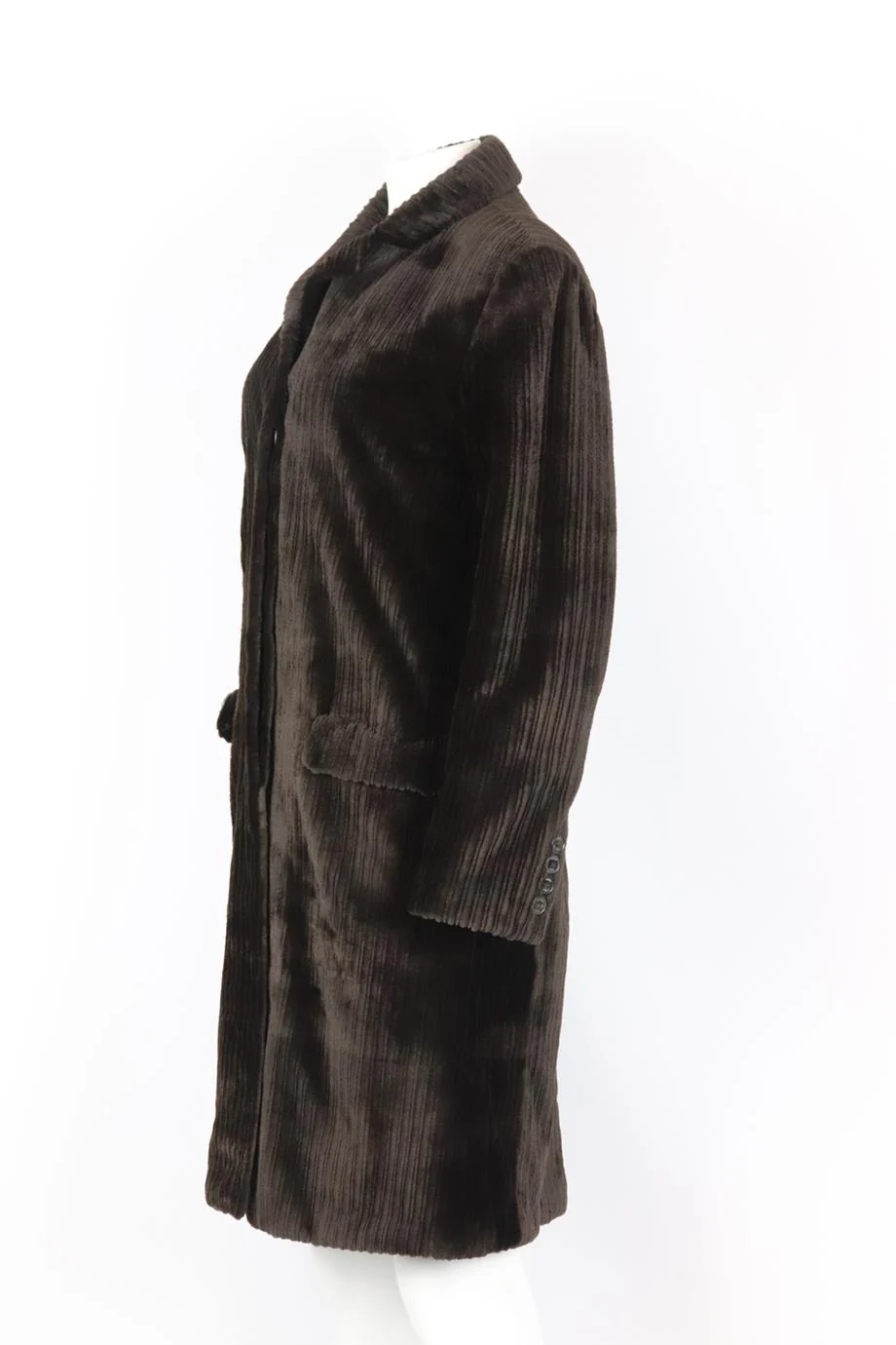 J. MENDEL SHEARED MINK FUR COAT US 8 UK 12 - Image 3