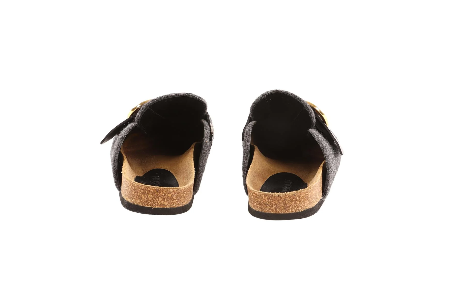 JW ANDERSON GREY FELT MULES EU 38 UK 5 - Image 5