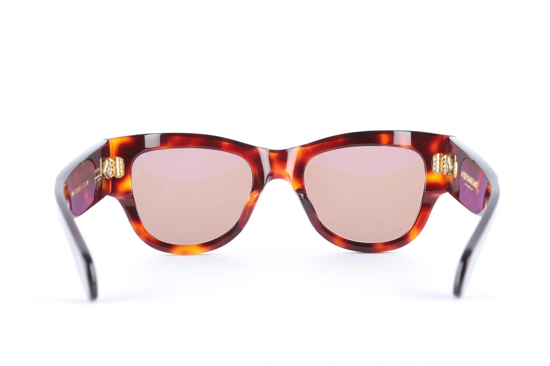 JACQUE MARIE MAGE BROWN SQUARE FRAME ACETATE SUNGLASSES - Image 4