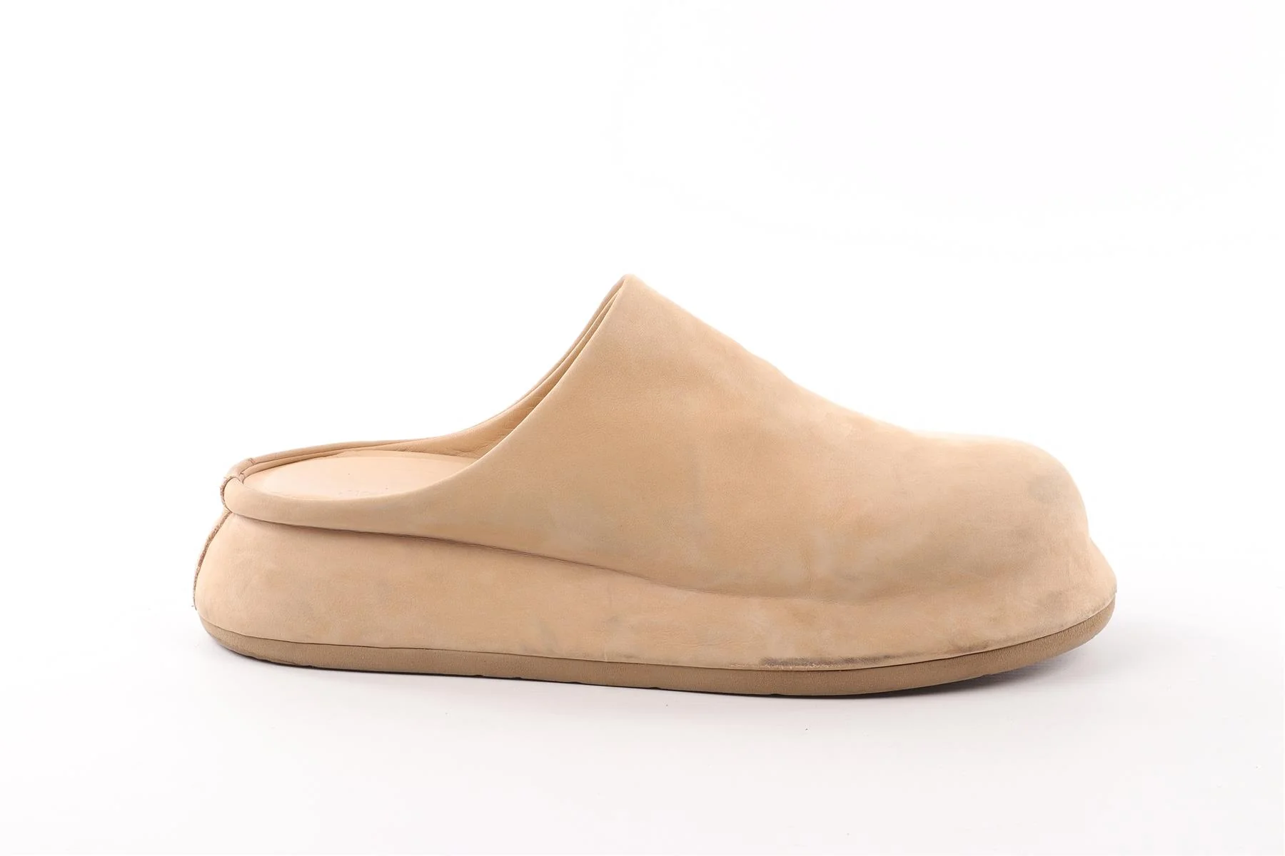 JACQUEMUS BEIGE SUEDE MULES EU 40 UK 7 US 10 - Image 2